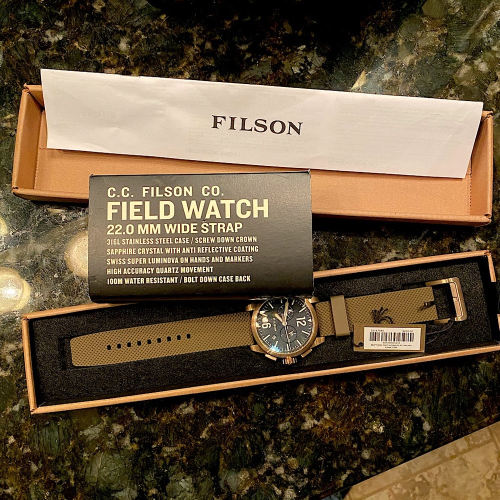 Filson Field watch